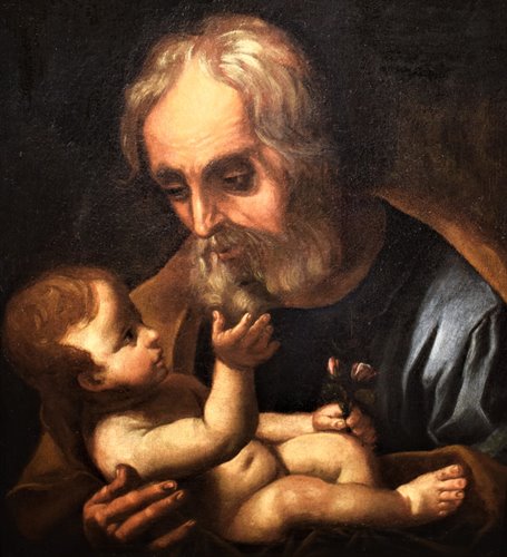 San Giuseppe con il Bambino